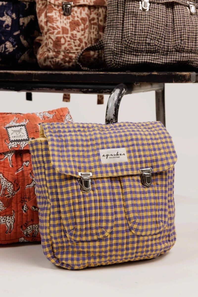 Sac à Dos Suji Checkmate Wheat - Apaches Collections