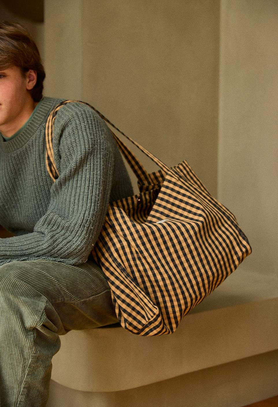 Photo de sac a main vichy cafe gabrielle paris 2 par Les Biscottes