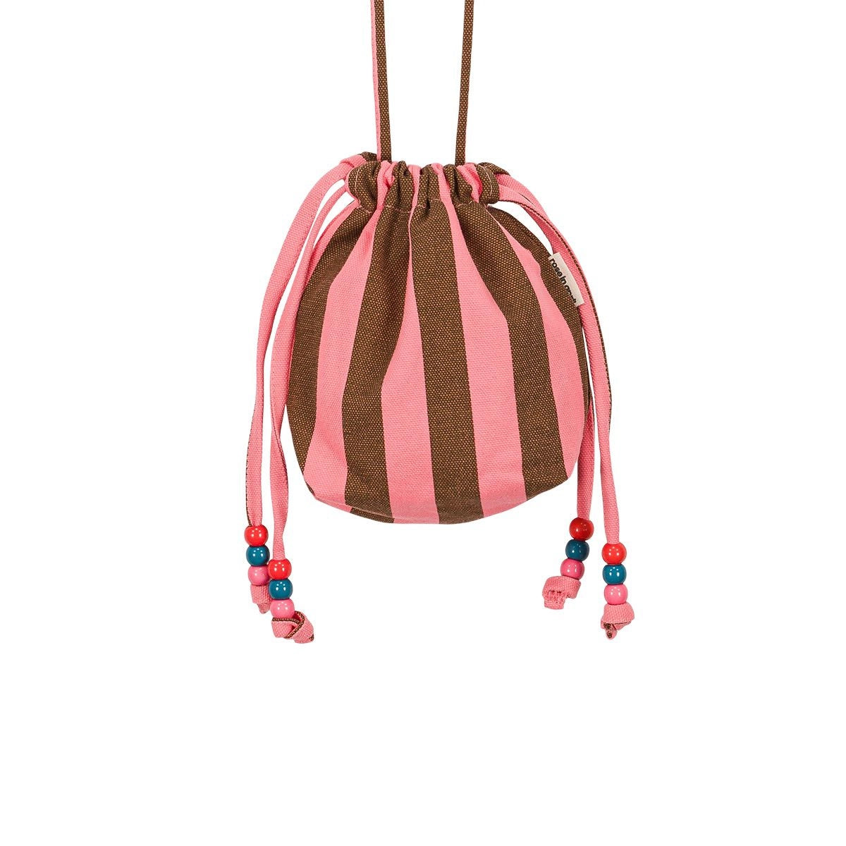 Sac Billie Rayures Funky Pink / Olive - Rose In april