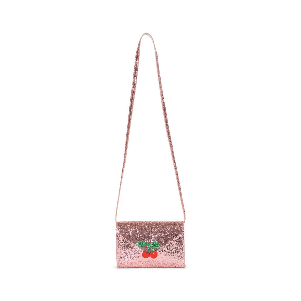 Sac Lettre d'Amour Paillettes rose - Konges Slojd