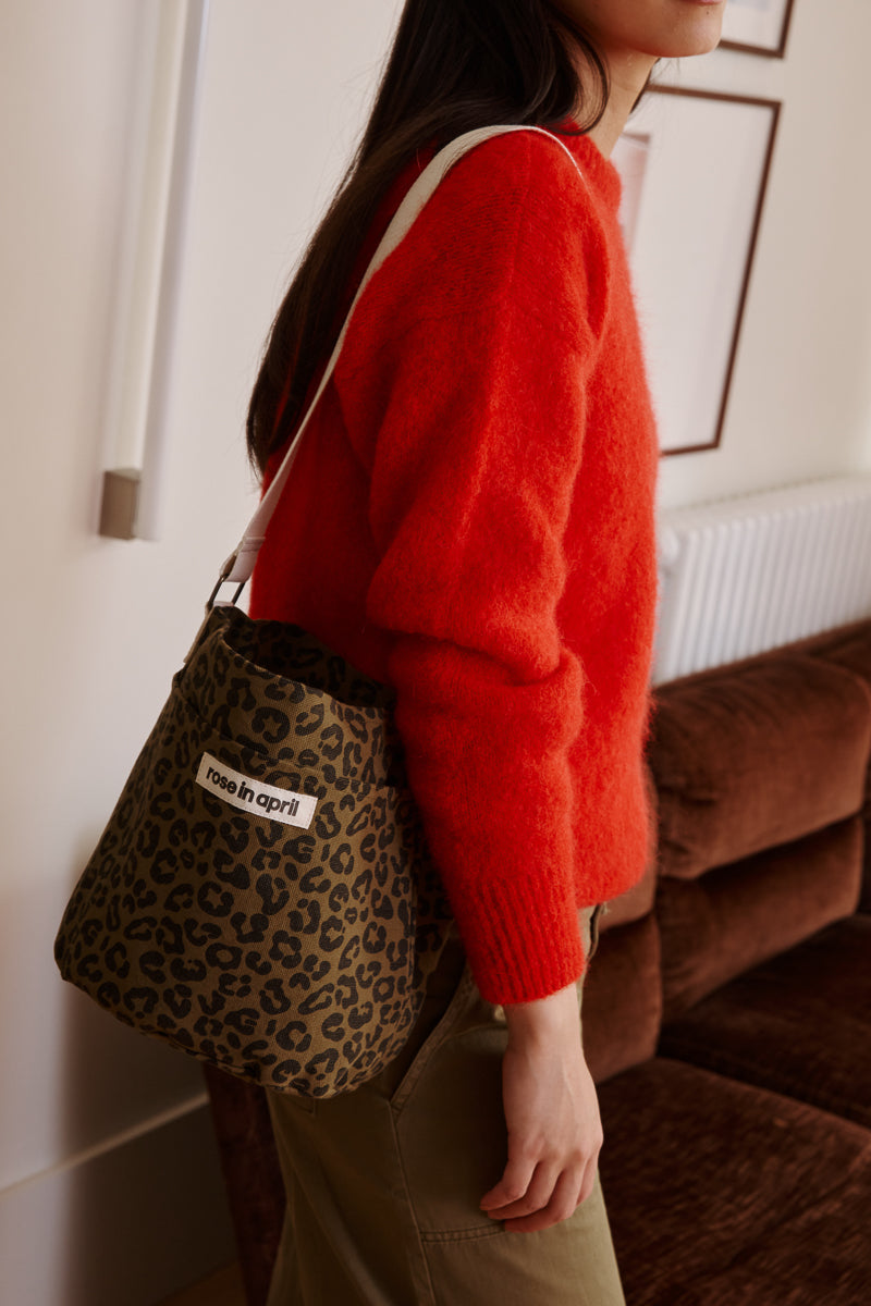 Sac Seau Bucky Graou Olive - Rose In April