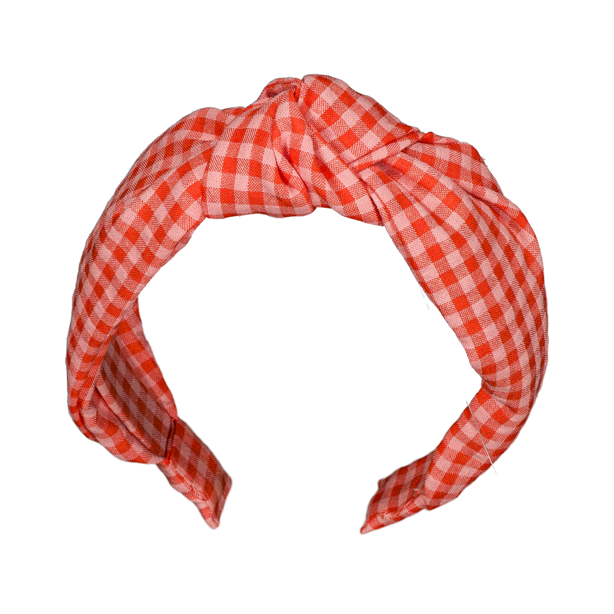Serre-Tête Vichy Fraise - Luciole et Petit Pois