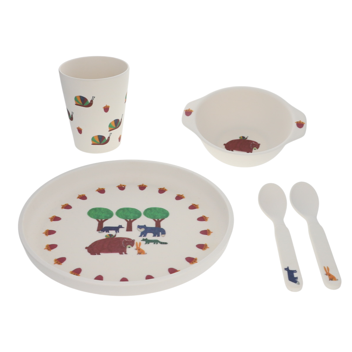 Set Repas La Forêt - Petit Toi