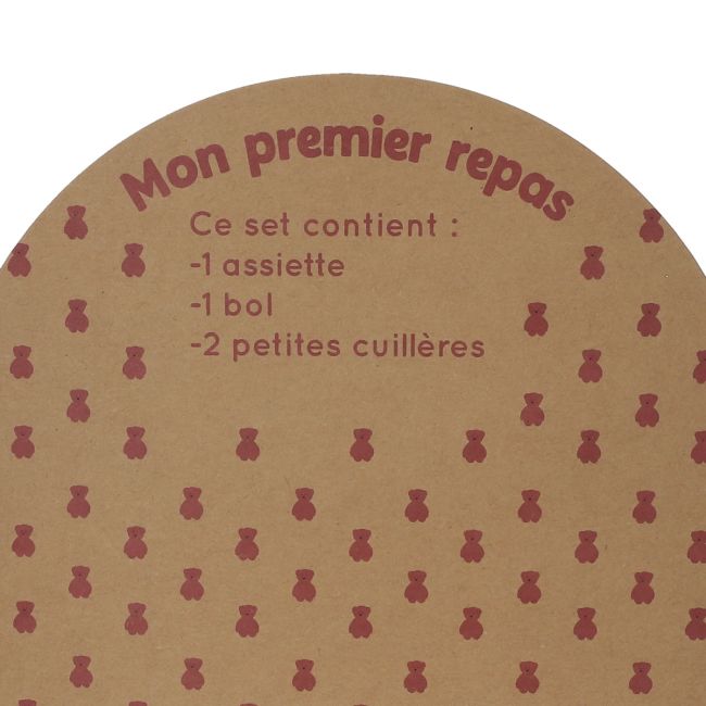 Set Vaisselle Silicone Pêche - Petit Toi