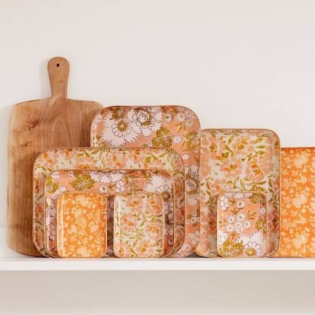 Plateau Tiny Petunia Pink - Bonheur du Jour