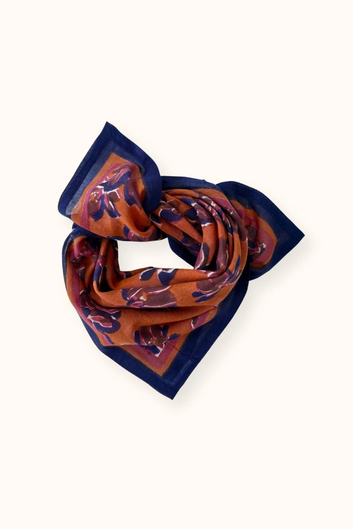 Foulard Dupitta Violeta Rust - Apaches Collections