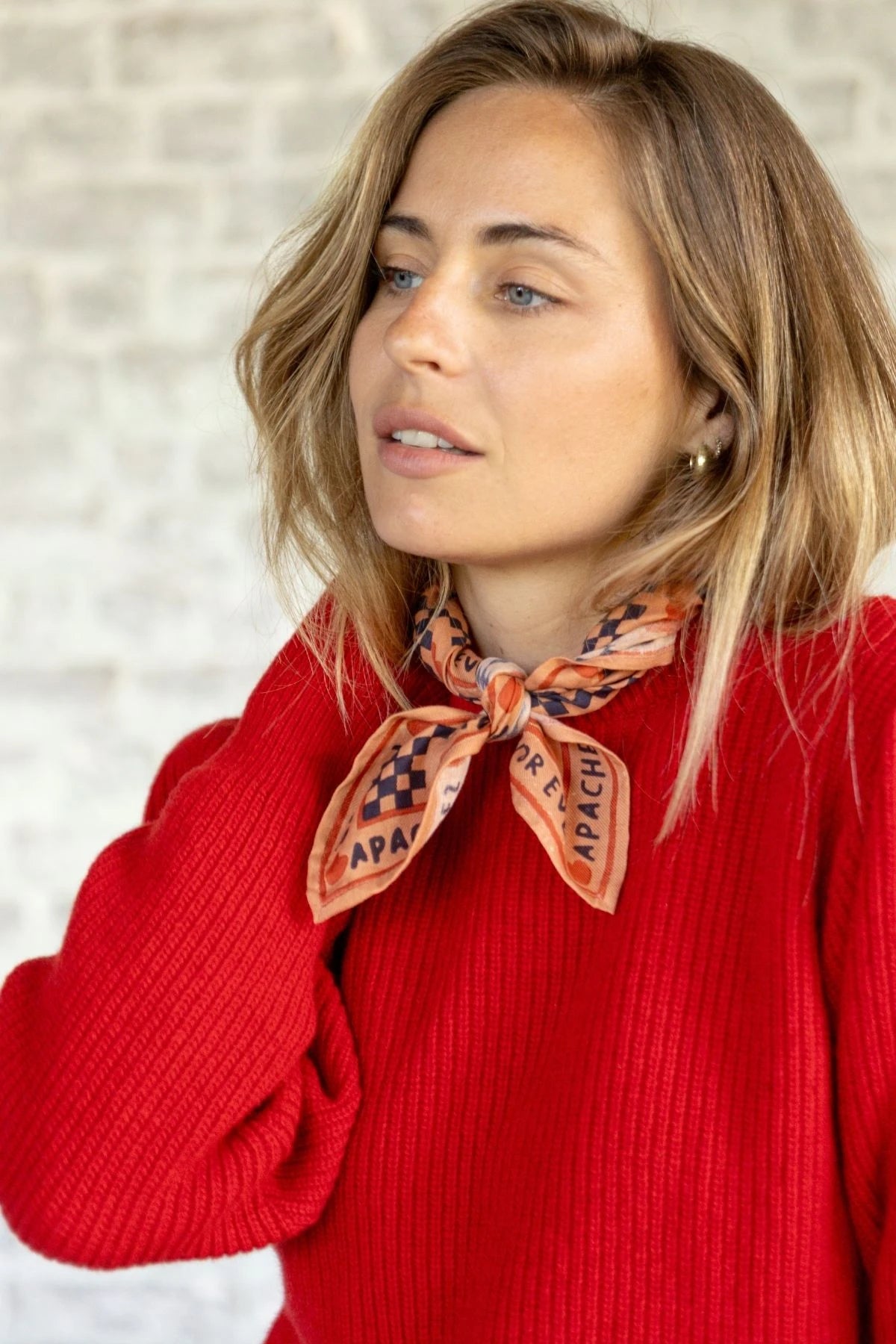 Foulard Manika Amor Rust - Apaches Collections