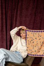 Photo de small foulard manika cerisier blush apaches 2 par Les Biscottes