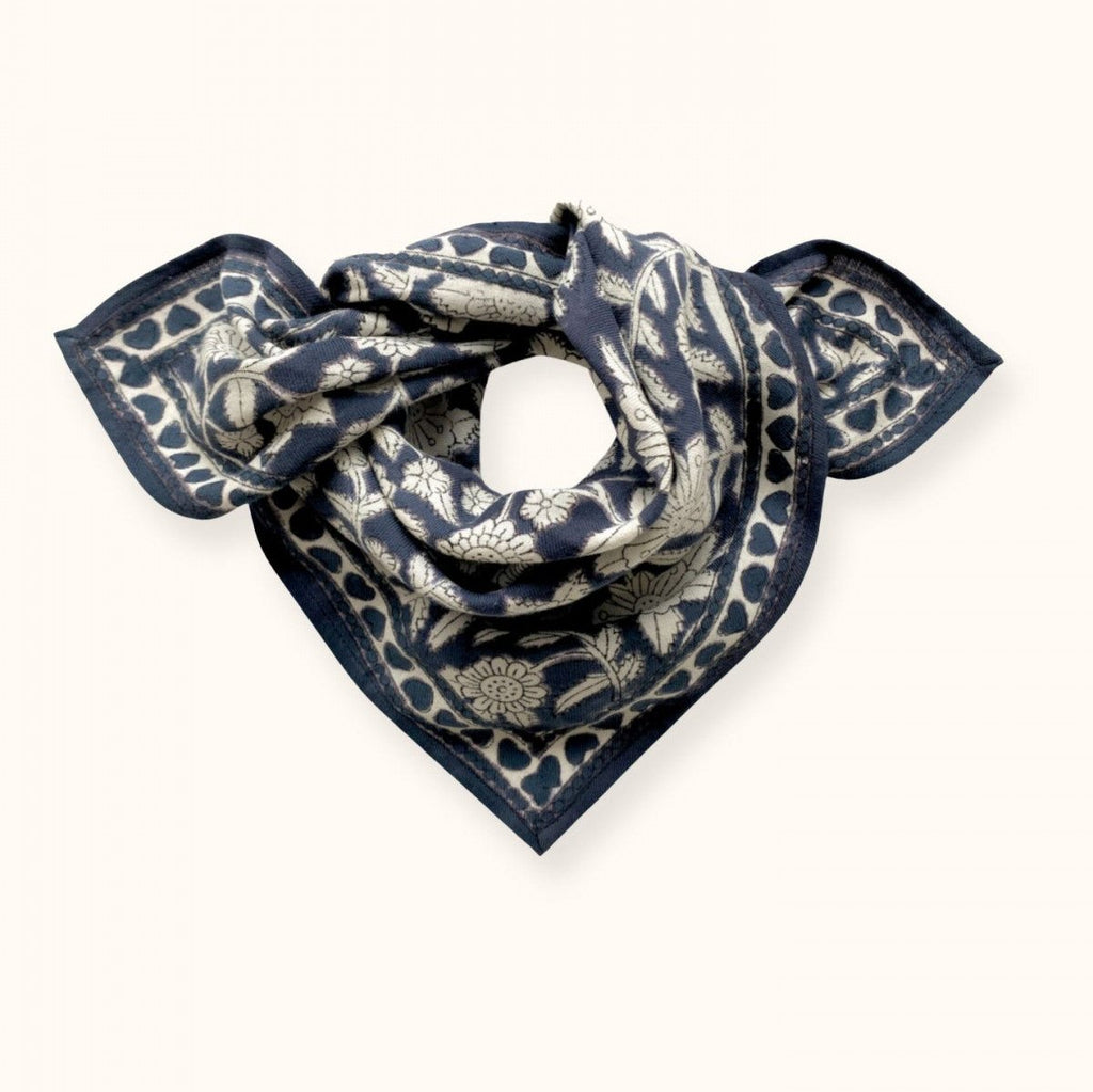 Foulard Manika Cœur Orage - Apaches Collections