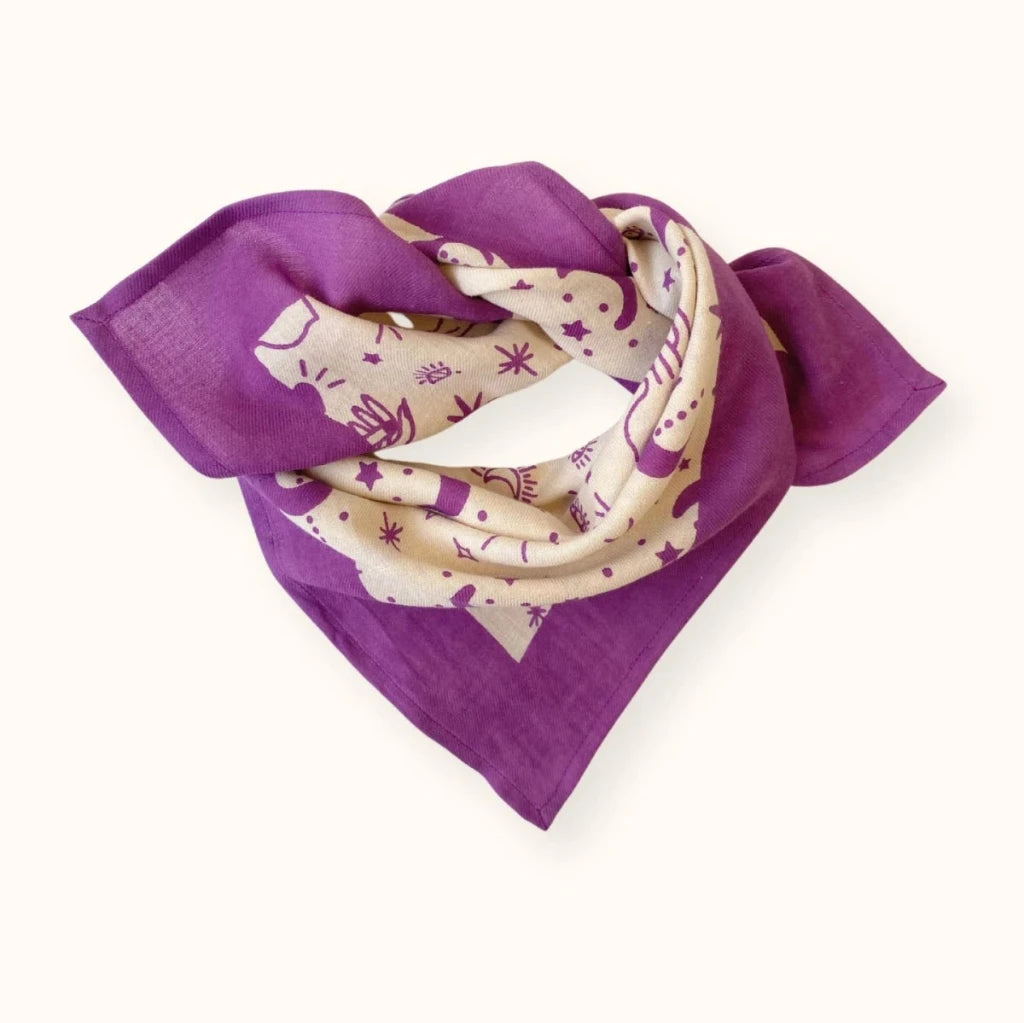 Foulard Manika Karma Macadamia - Apaches Collections