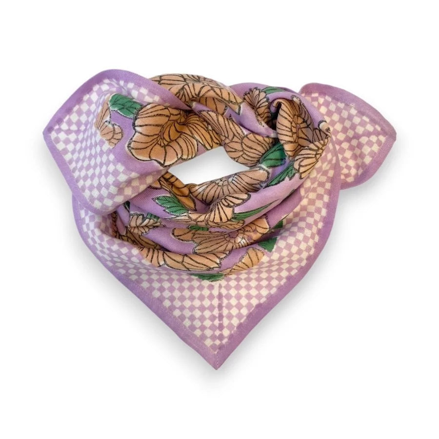 Foulard Manika Bloom Lavande - Apaches Collections
