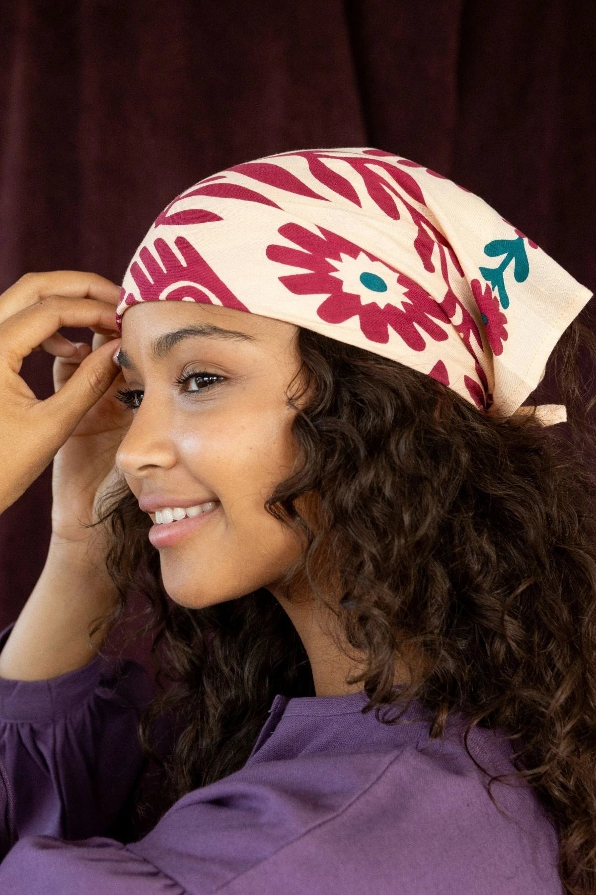 Foulard Manika Rita Macadamia - Apaches Collections