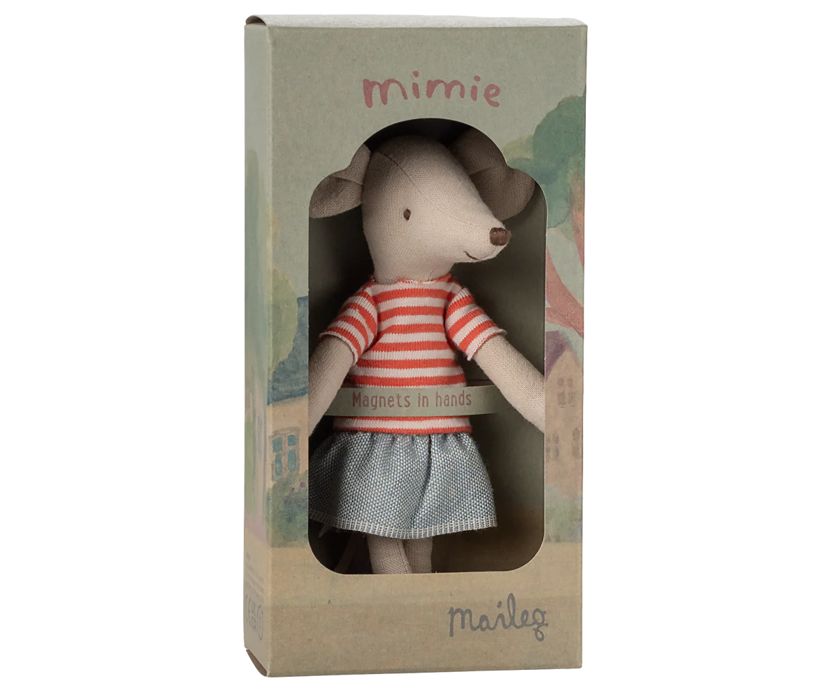 Photo de souris grande soeur mimie maileg 2 par Les Biscottes