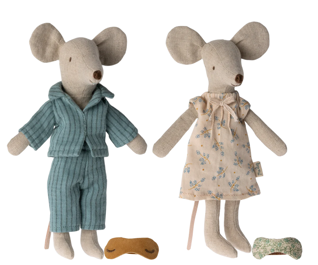 Souris Papa et Maman Boîte - Maileg