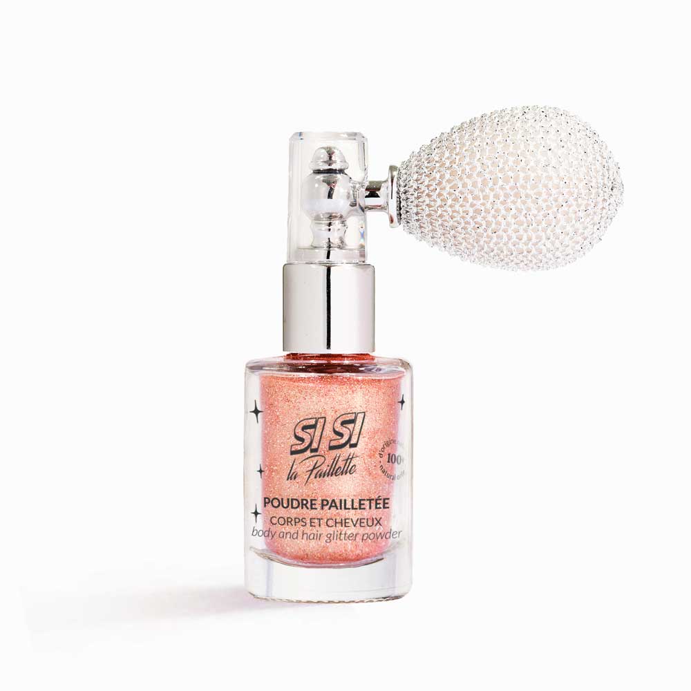 Spray en Poudre Pailletée Or Rose - Si Si la Paillette