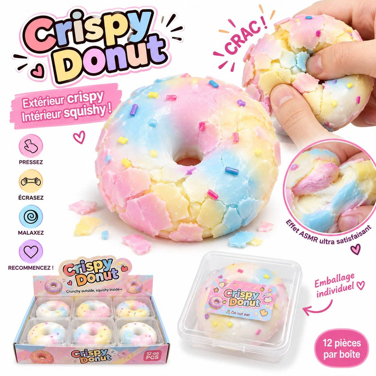 Squishy Crispy Donut - Woom