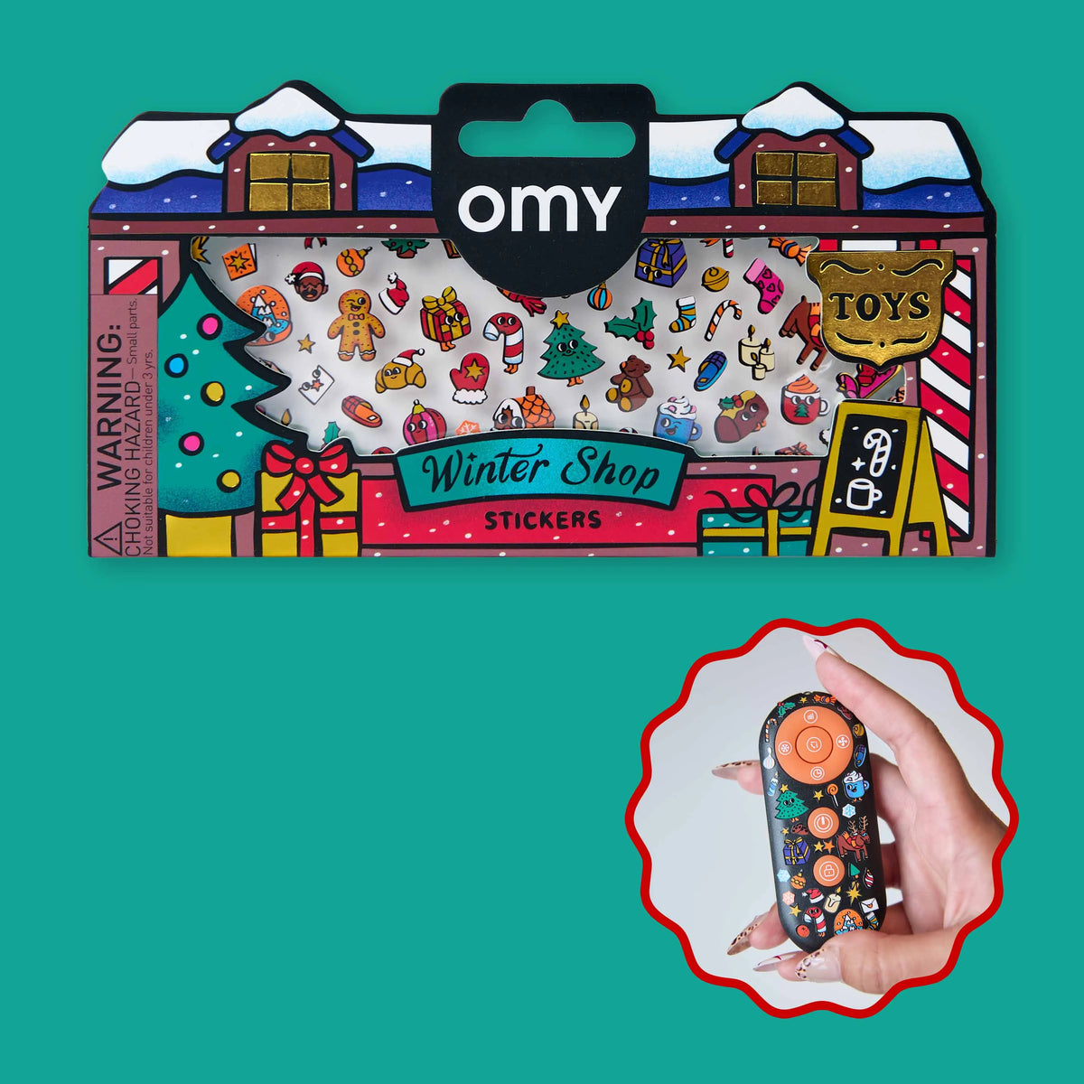 Fabulous Stickers Winter Shop - Omy