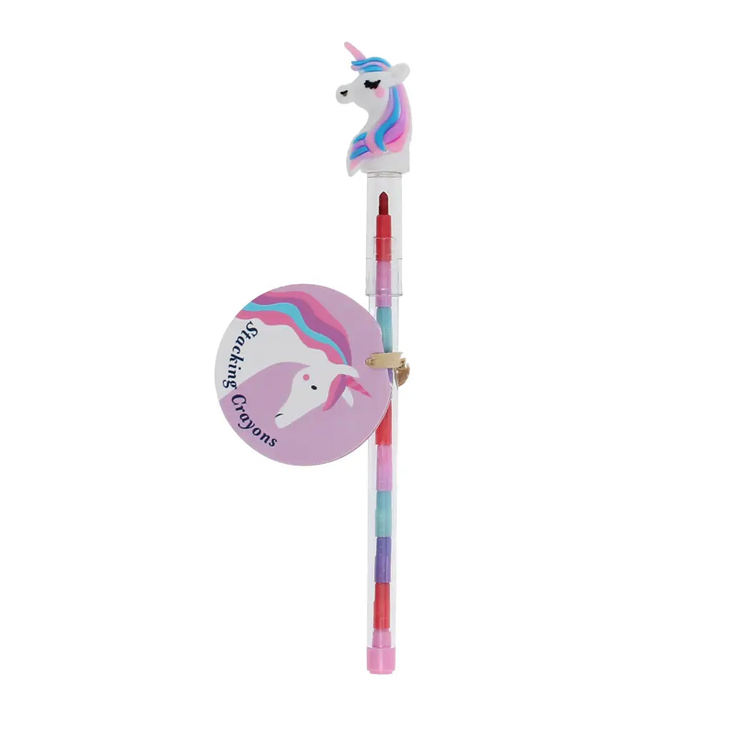 Stylo à Crayons Empilables Licorne - Rex