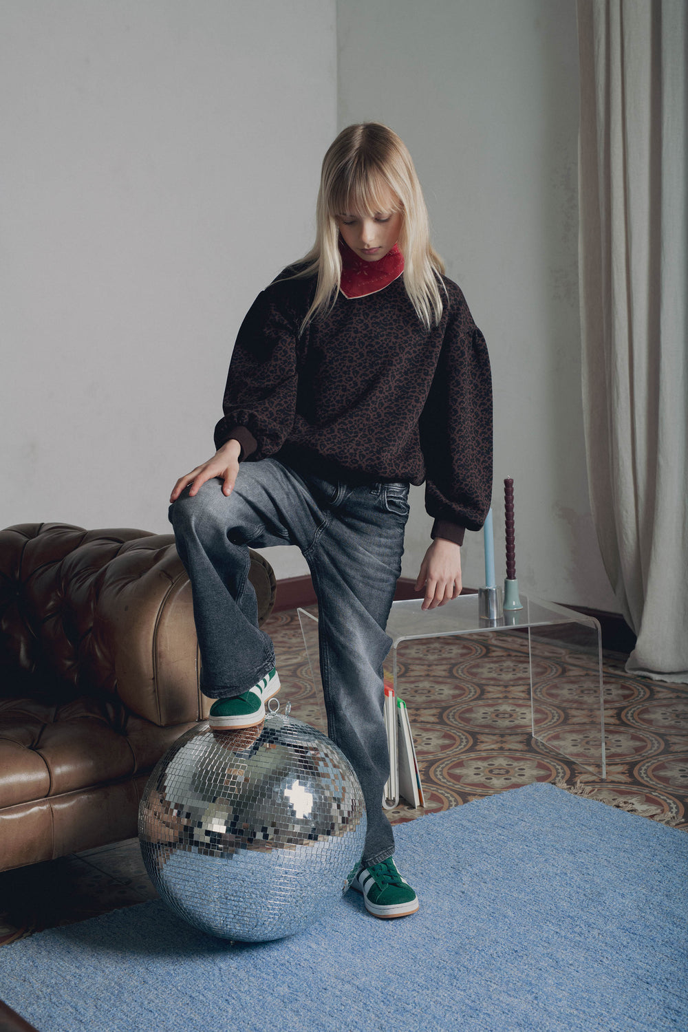 Sweat Bueno Léopard Choco - Marlot Paris