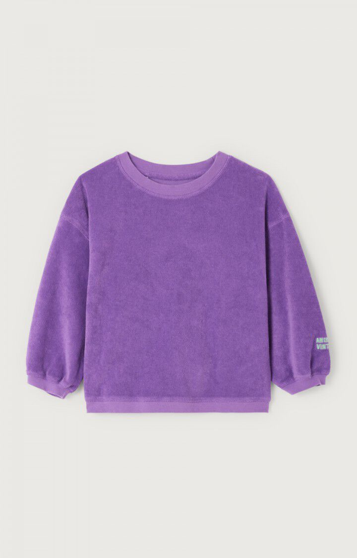 Sweat Fuxow Purple - American Vintage Kids