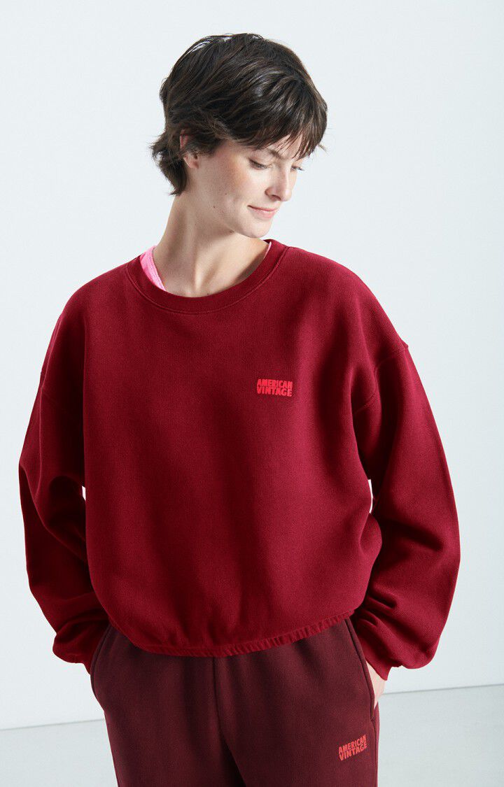 Sweat Izubird Cerisier Vintage - American Vintage