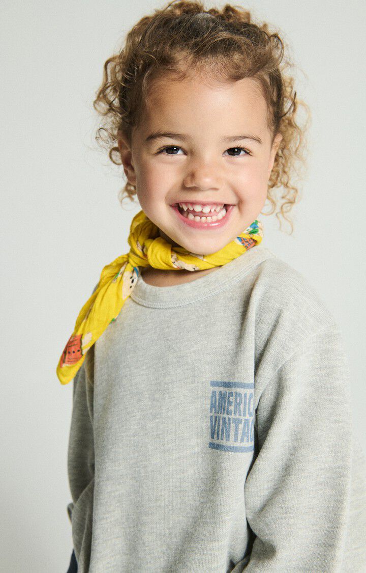 Sweat Kids Zofbay Gris Chiné - American Vintage