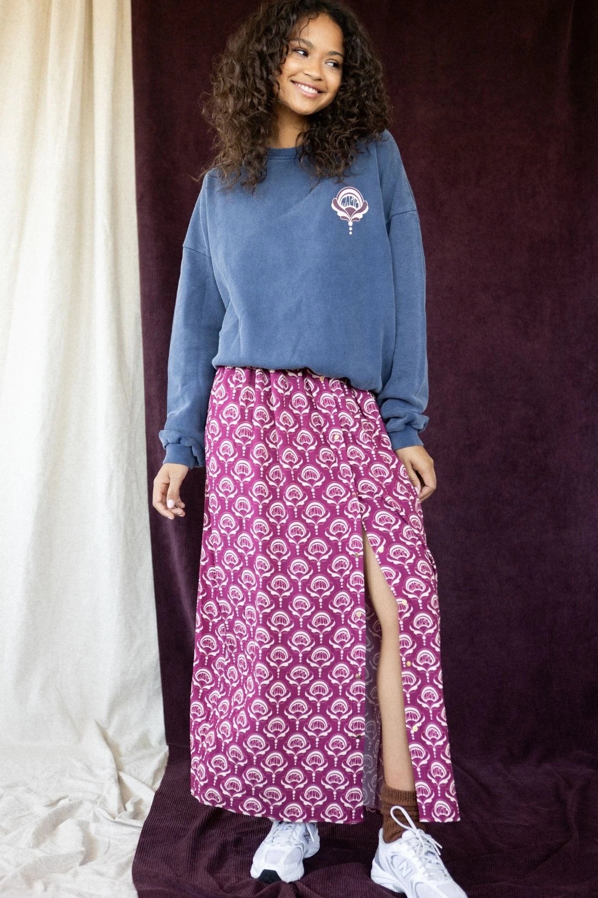 Sweat Riya Wonder Navy - Apaches Collections