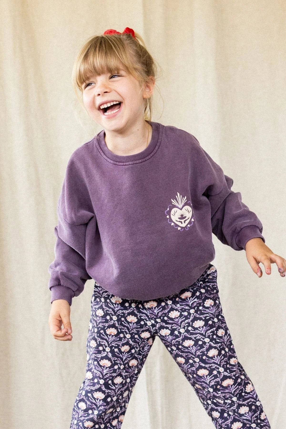 Sweat Vanya Corazon Mauve - Apaches Collections