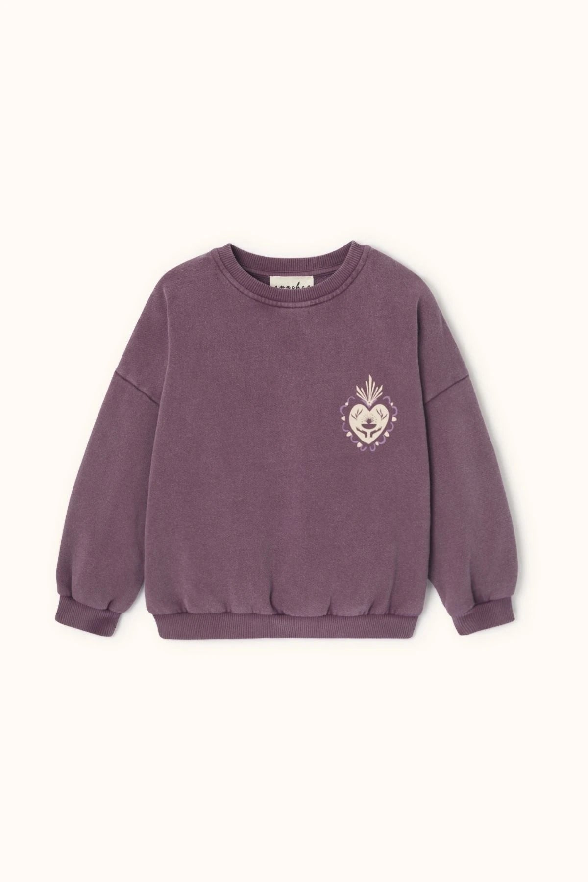 Sweat Vanya Corazon Mauve - Apaches Collections