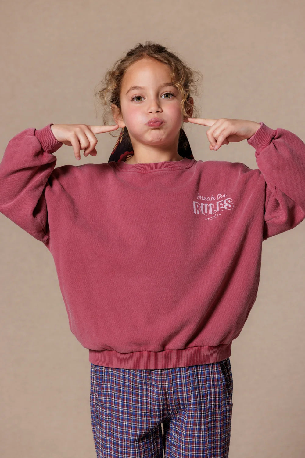 Sweat Vanya Rules Groseille - Apaches Collections