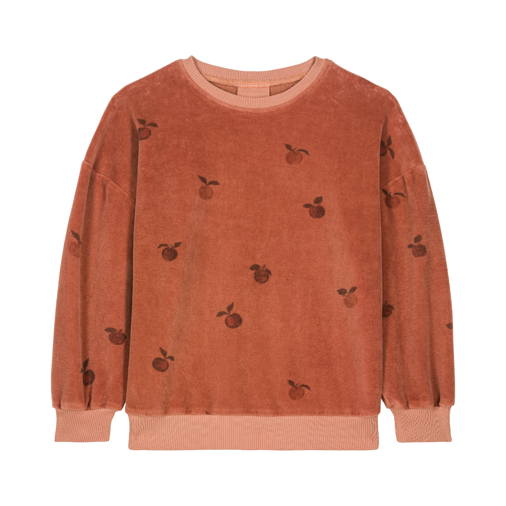 Sweatshirt Bart Vieux Rose Pommes - Studio Bohème