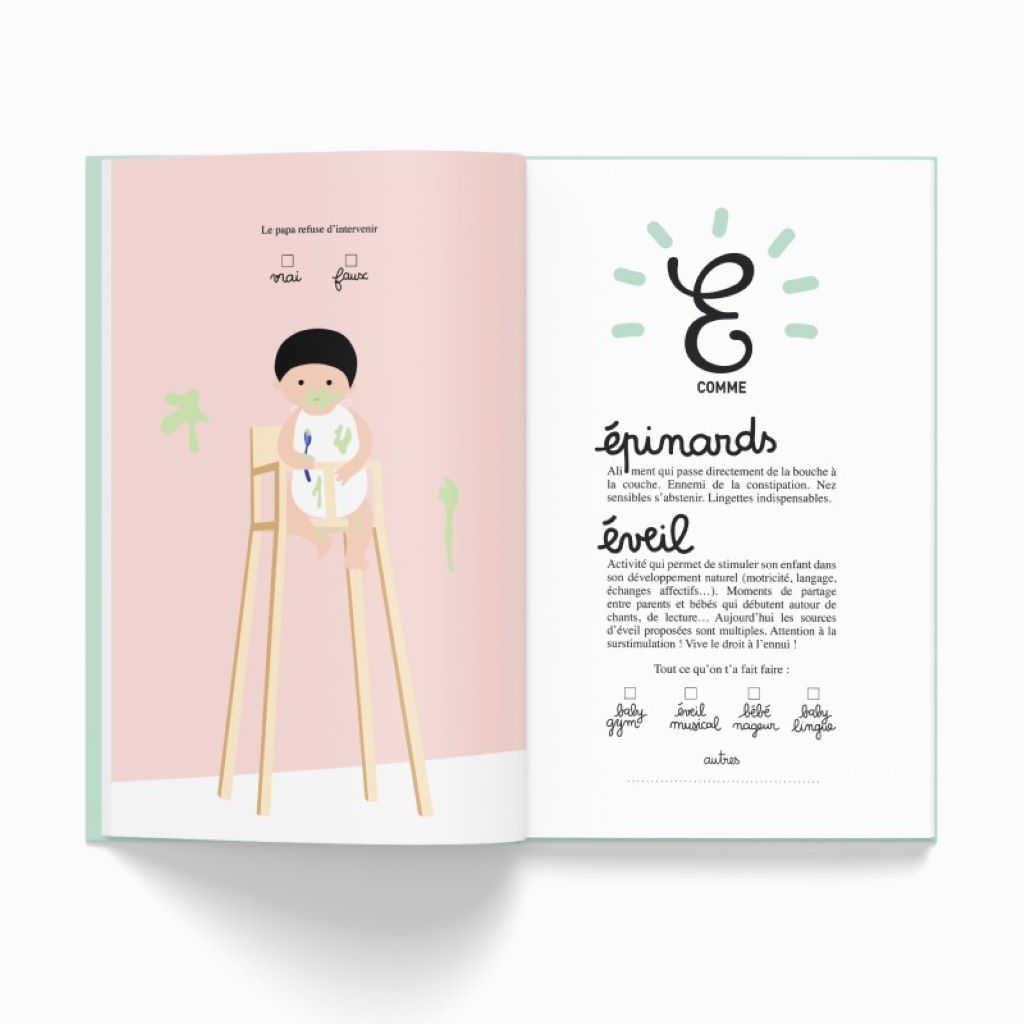 Photo de ta premiere annee de a a z cahier de naissance minus1 par Les Biscottes