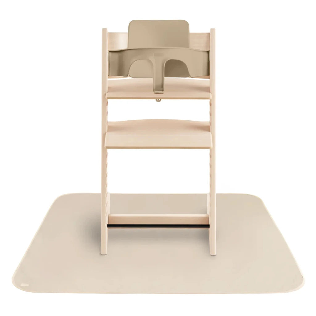 Photo de tapis anti eclaboussure mushie beige 1 par Les Biscottes