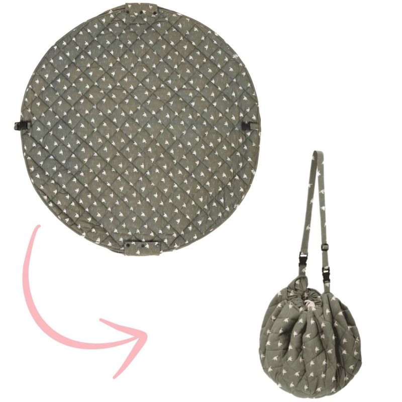 Tapis d'Éveil & Sac Organic Birds - Play and Go