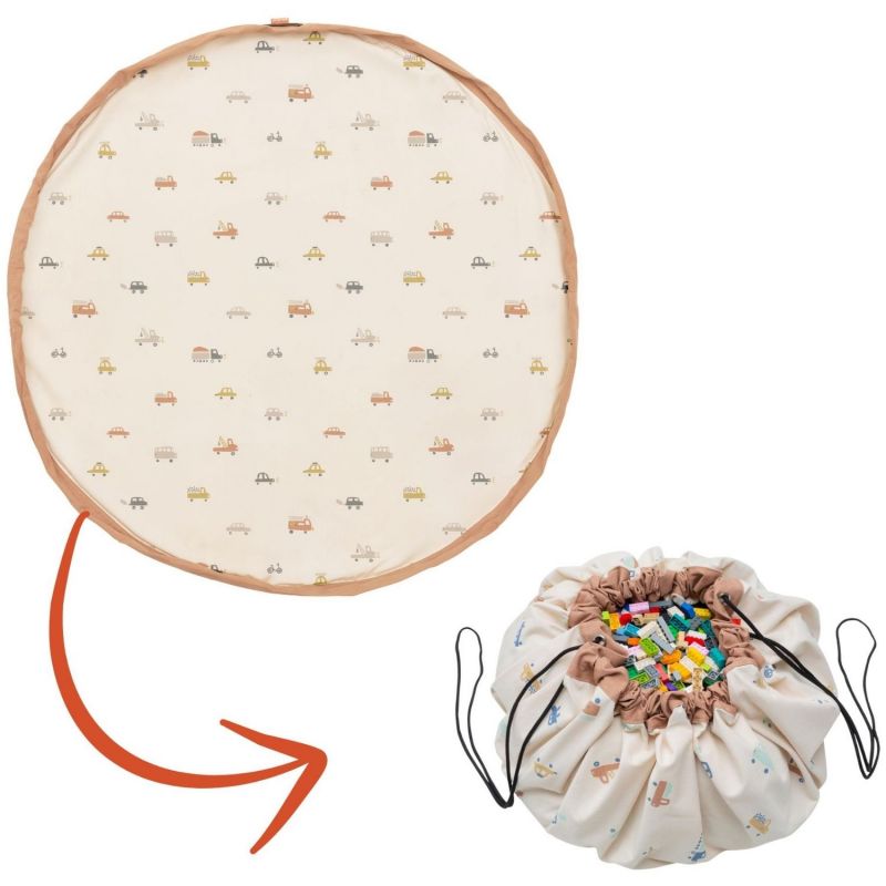 Tapis de Jeu & Sac à Jouets Big Cars - Play and Go
