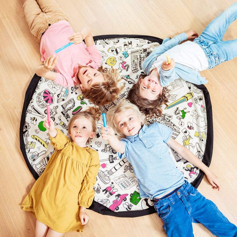 Tapis de Jeu & Sac à Jouets Omy Paris - Play and Go