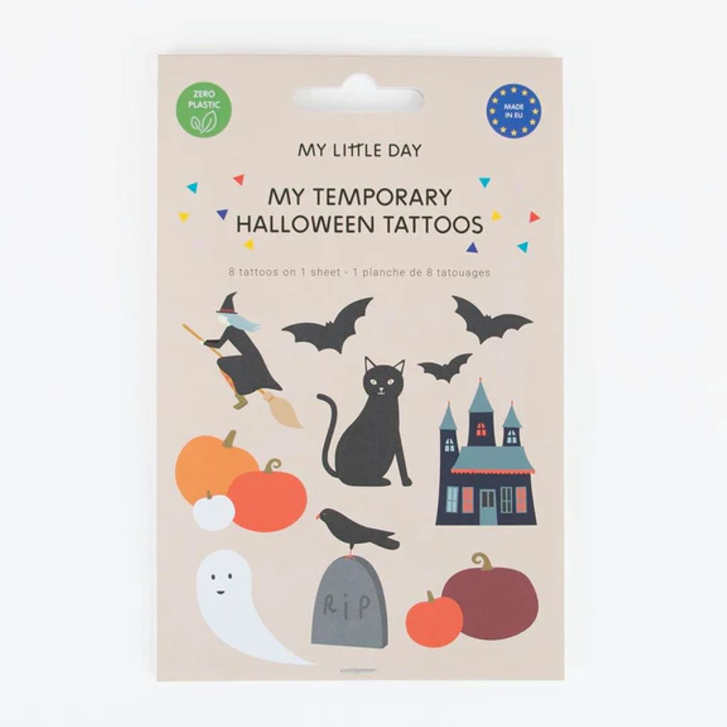 Planche de Tatouages Halloween - My Little Day