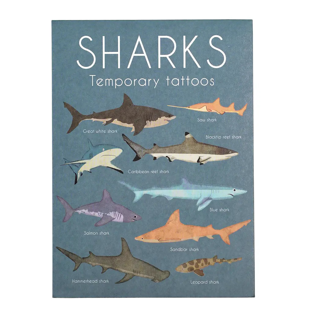 Tatouages Temporaires Requin - Rex