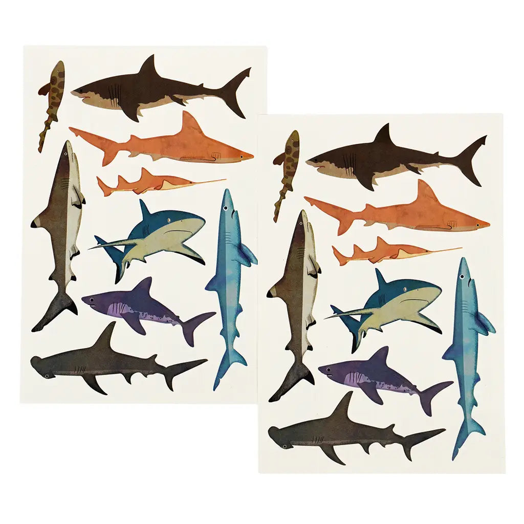 Tatouages Temporaires Requin - Rex