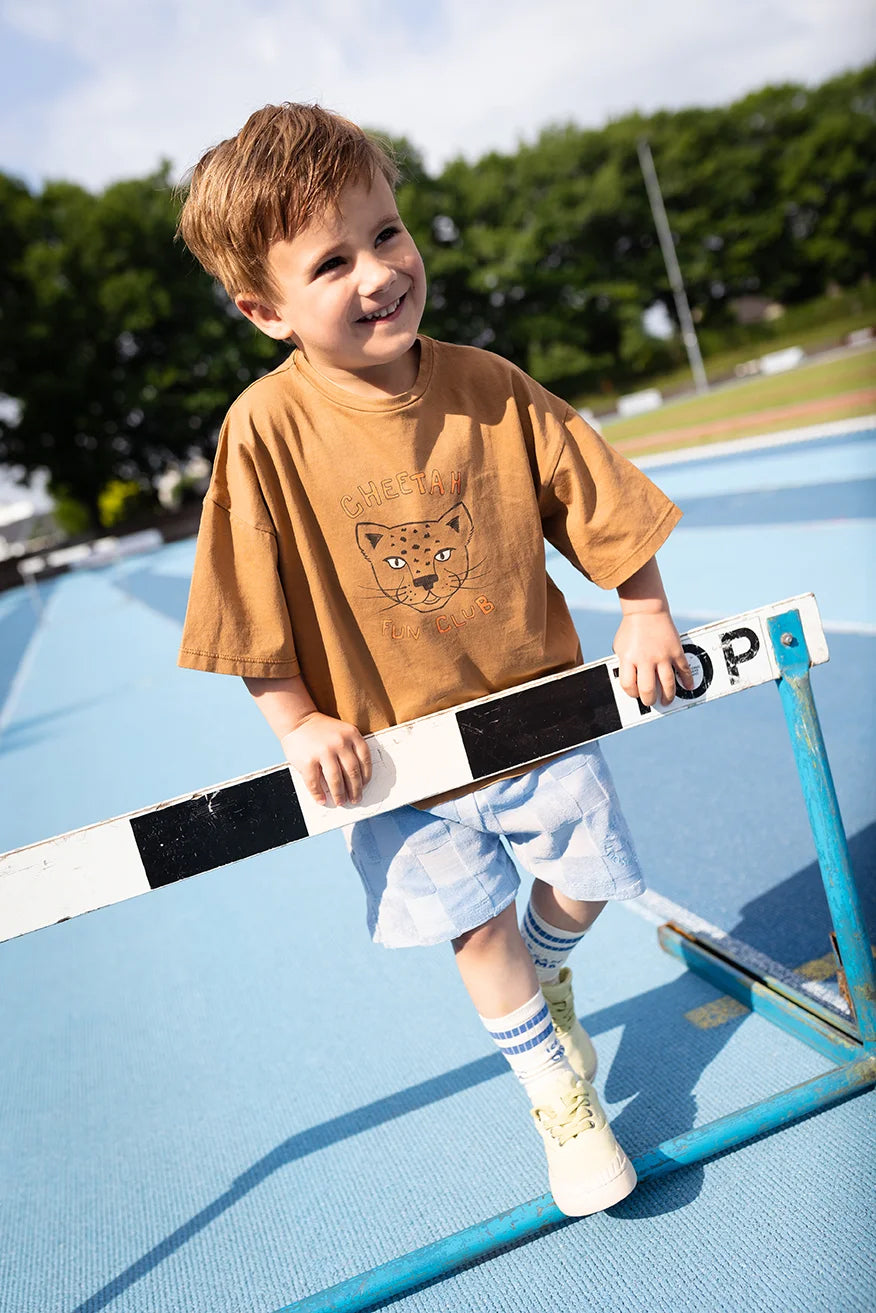 Tee-Shirt Cheetah Marron - Sproet & Sprout