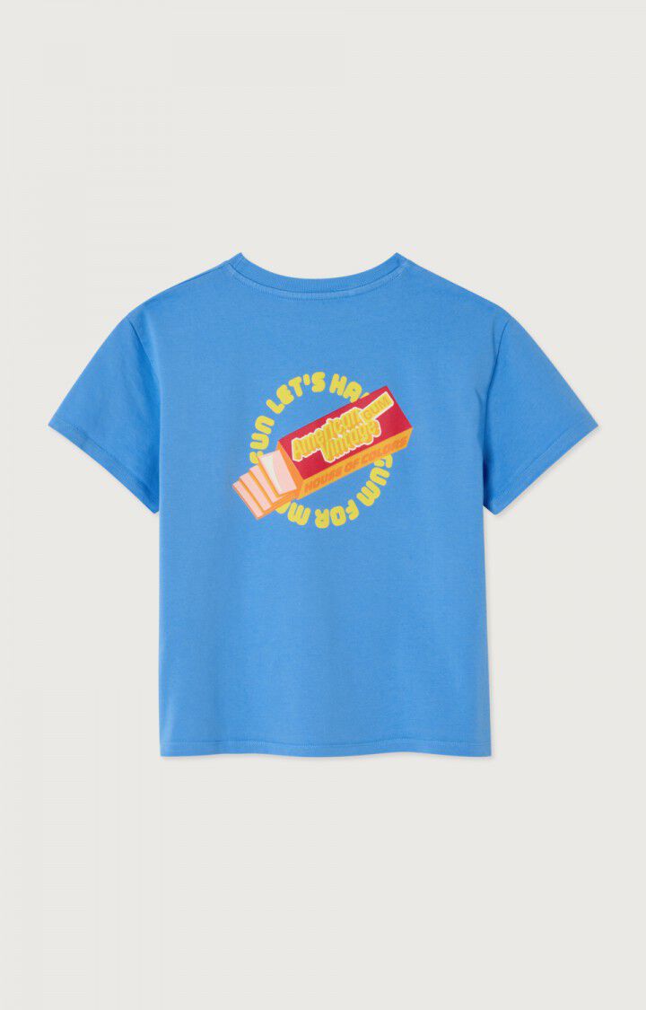 Tee-Shirt Fizvalley Kids MC Celeste Vintage - American Vintage