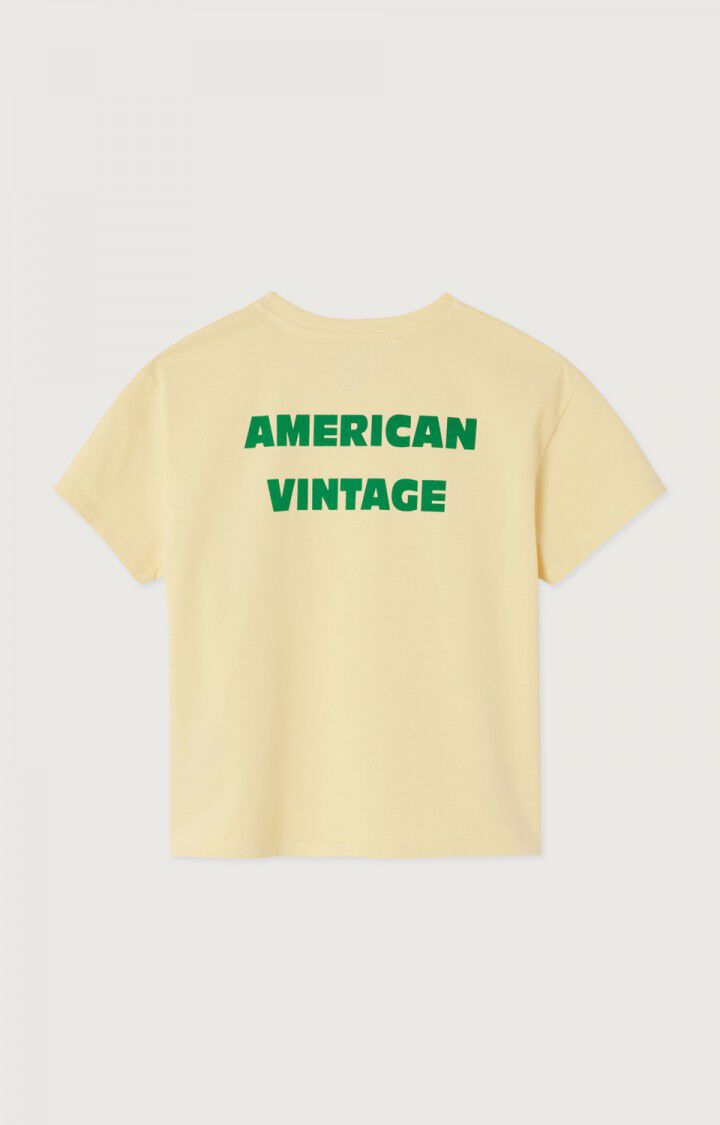 Tee-Shirt Fizvalley Kids MC Crème Anglaise - American Vintage