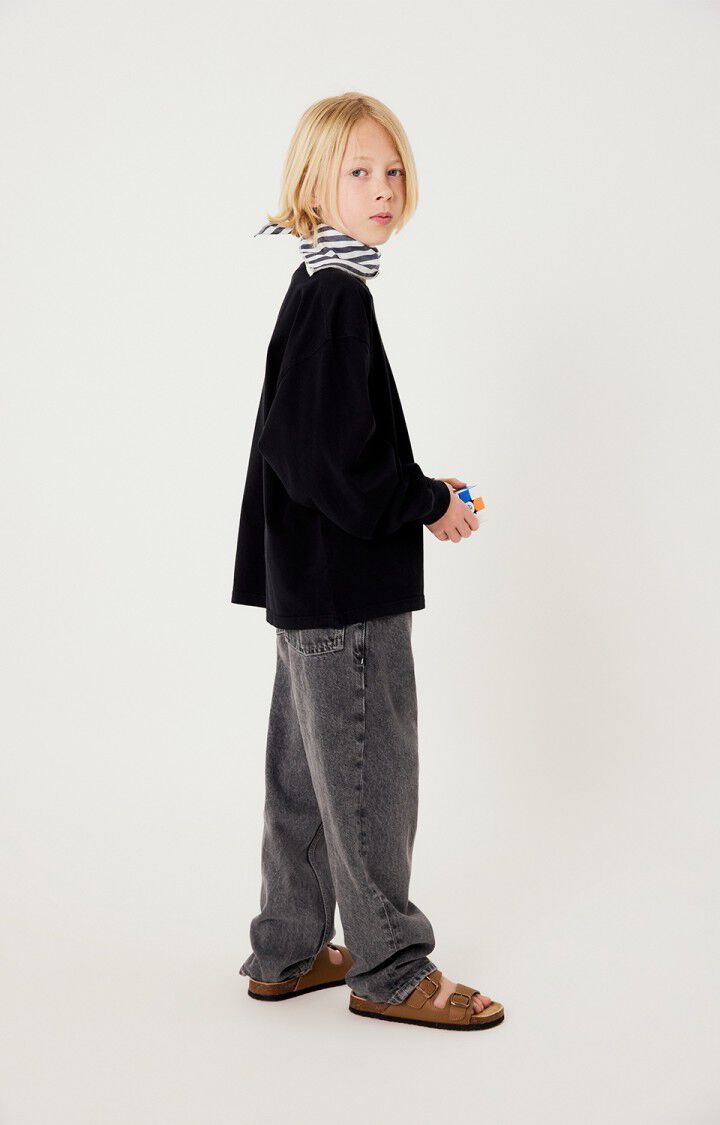 Tee-Shirt Fizvalley ML Noir - American Vintage Kids