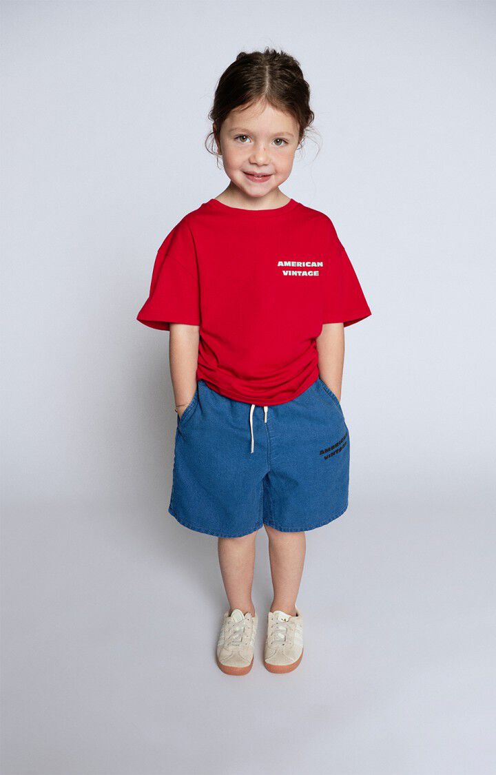 Tee-Shirt Fizvalley Kids MC Rubis Vintage - American Vintage