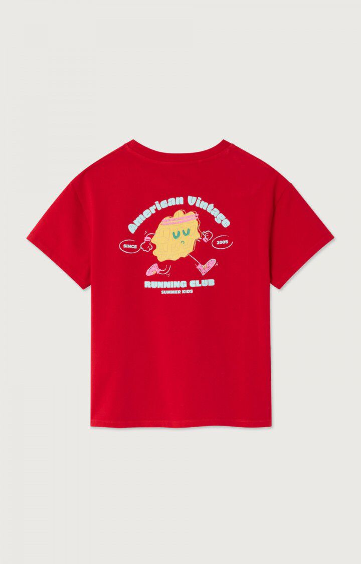 Tee-Shirt Fizvalley Kids MC Rubis Vintage - American Vintage