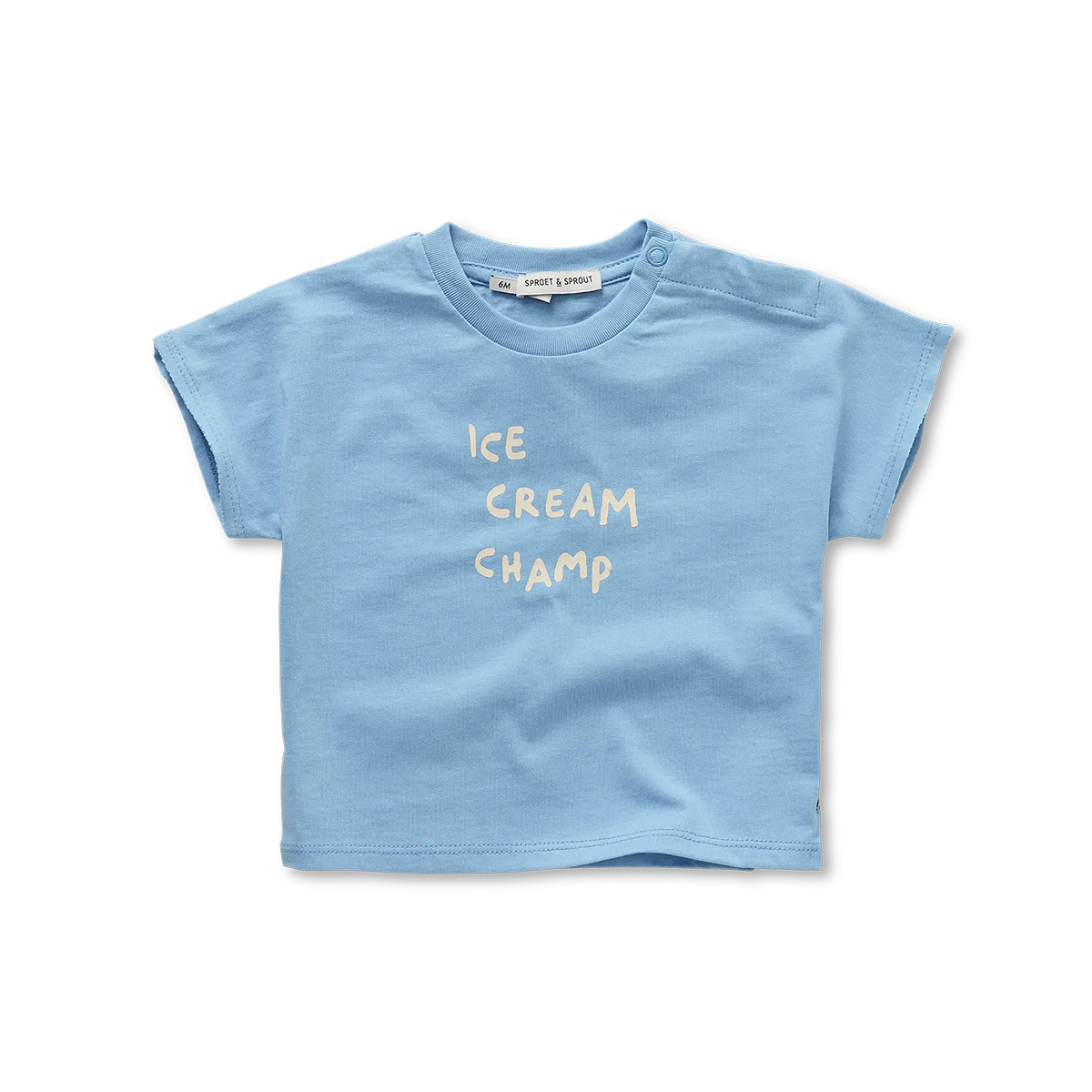 Tee-Shirt Ice Cream Bleu - Sproet & Sprout