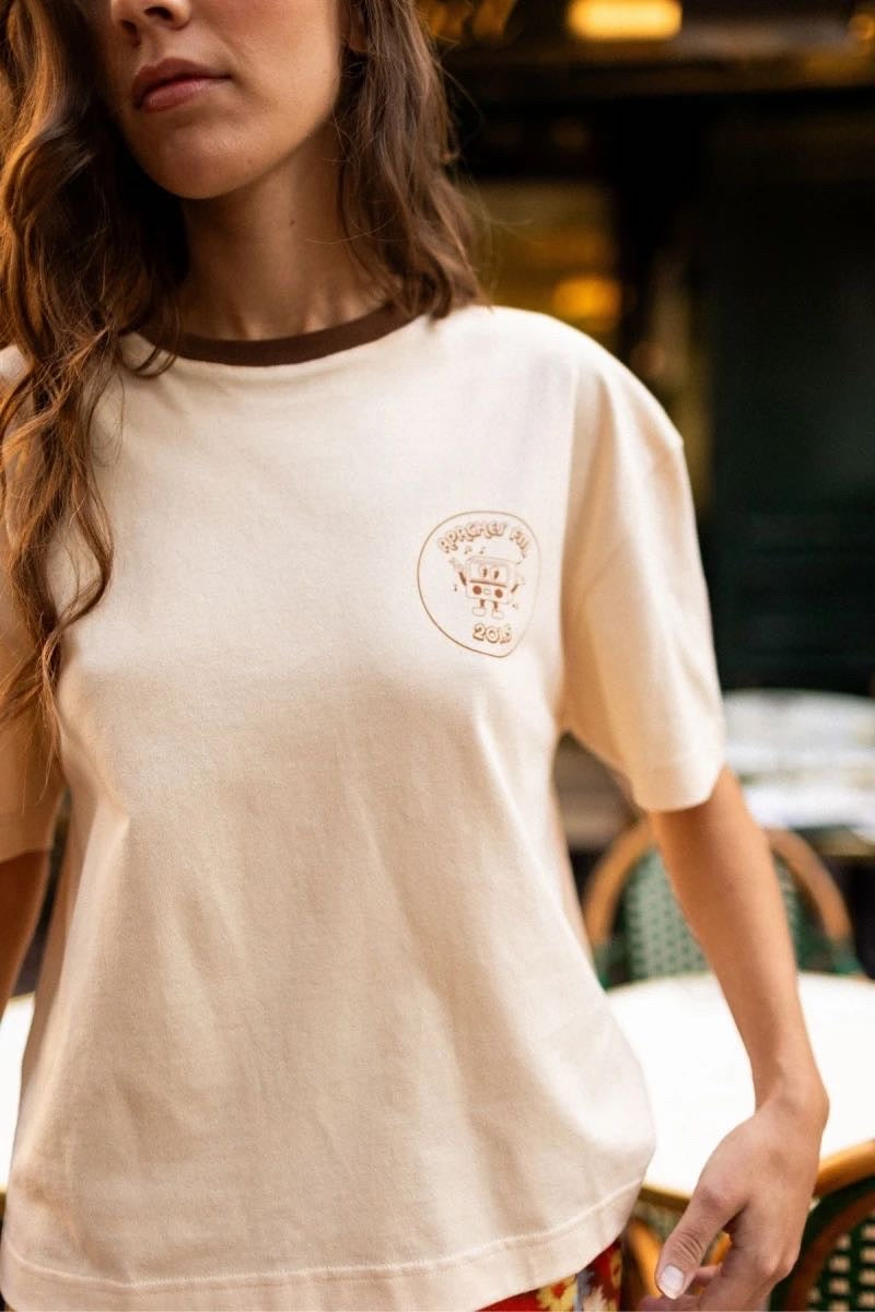 Tee-Shirt Ouma Radio Macadamia - Apaches Collections