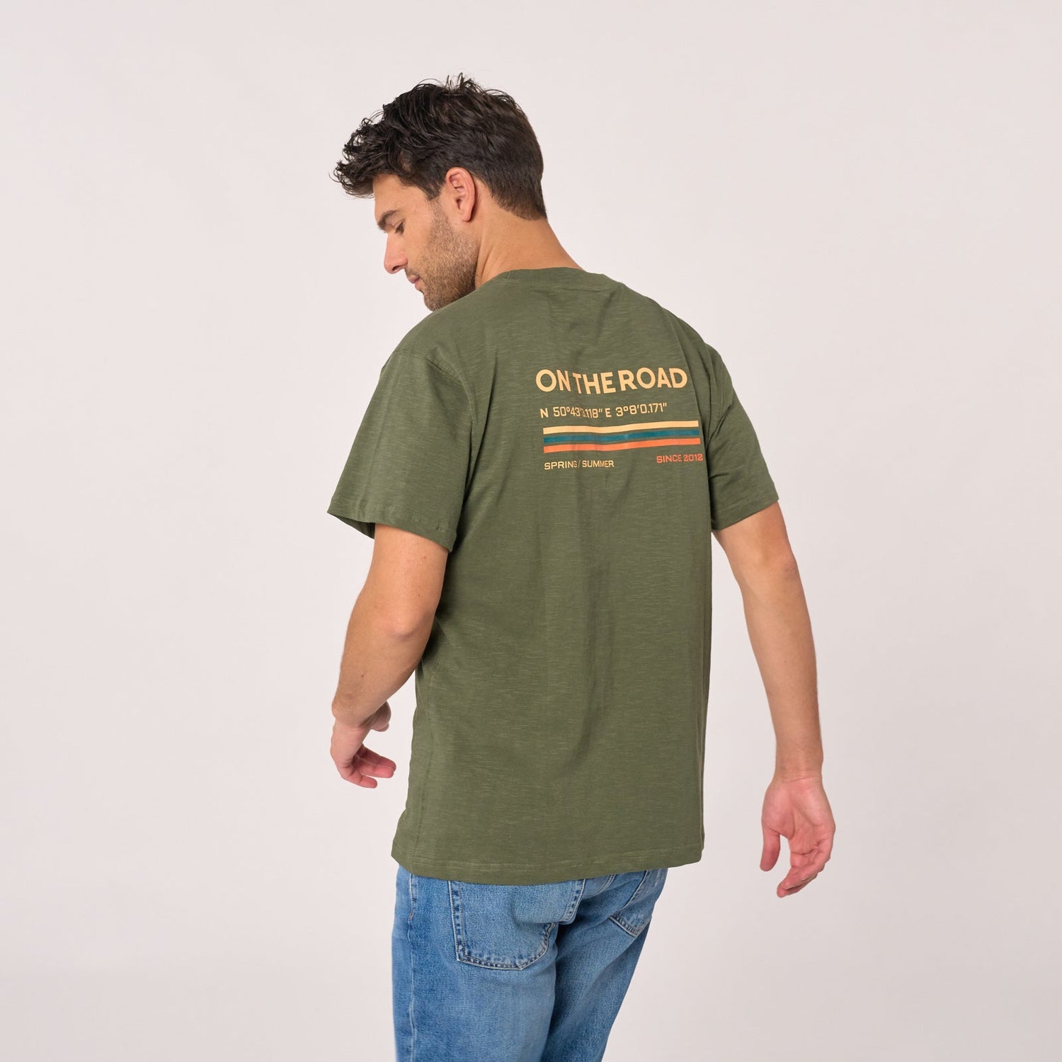 Tee-Shirt Roadtrip Kaki - Billybelt