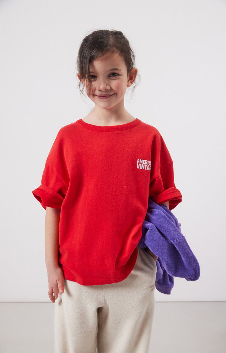 Tee-Shirt Ykobow Kids MC Fraise - American Vintage