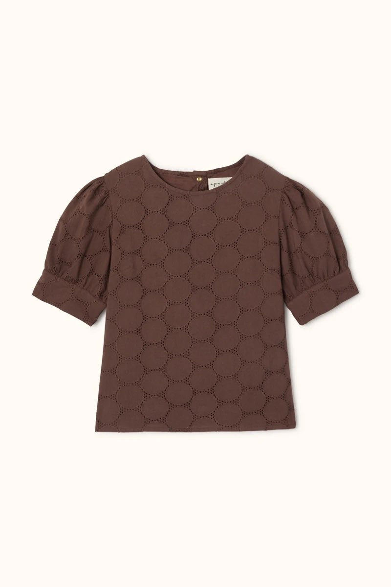 Top Bela Cocoon Chocolat - Apaches Collections